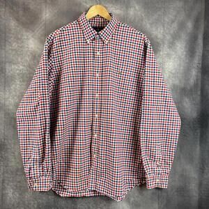 Ralph Lauren Oxford‎ Men's Big XXL 2XL Classic Fit Plaid Checkered